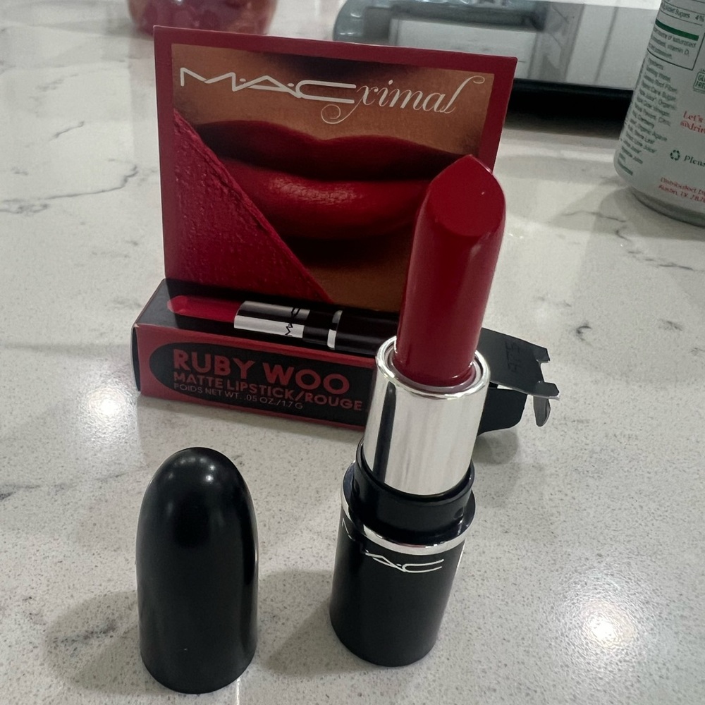 MAC Ruby Woo red matte lipstick - free with additional purchase